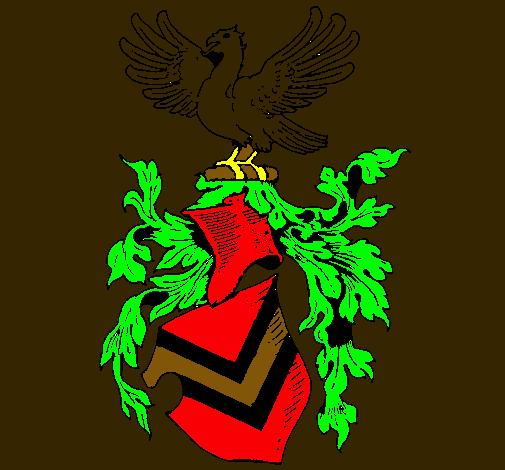 Escudo de armas y aguila 