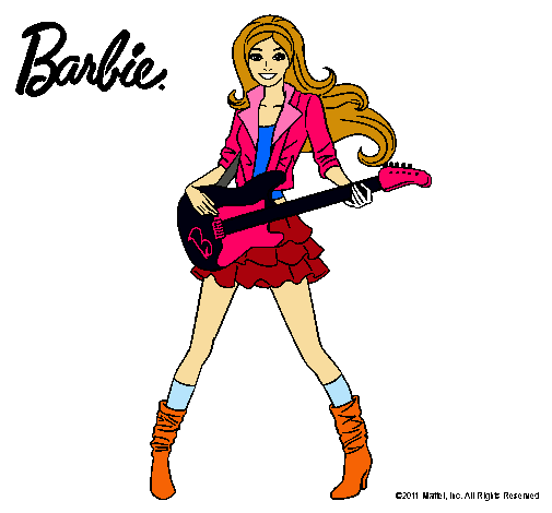 Barbie guitarrista