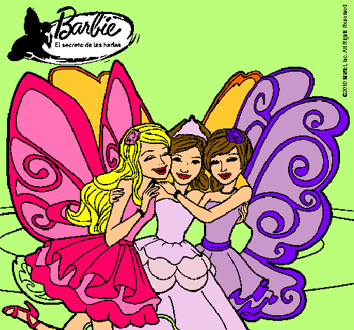 Barbie y sus amigas en hadas