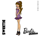 Dibujo Barbie Fashionista 6 pintado por -sirena-