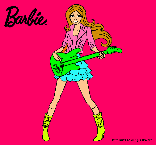 Barbie guitarrista