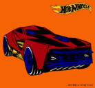 Dibujo Hot Wheels 12 pintado por bona