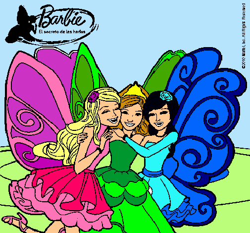 Barbie y sus amigas en hadas