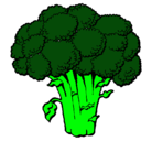 Dibujo Brócoli pintado por ElGabo