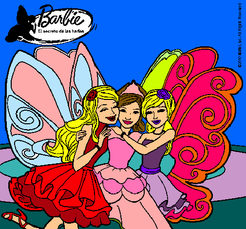 Barbie y sus amigas en hadas