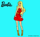 Dibujo Barbie veraniega pintado por Lolaricura