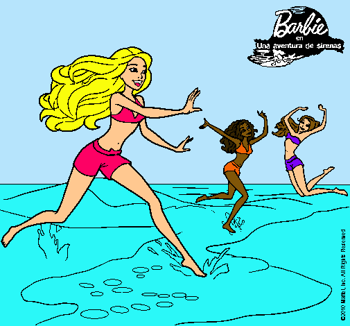 Barbie de regreso a la playa