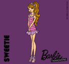 Dibujo Barbie Fashionista 6 pintado por dunia2000