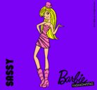 Dibujo Barbie Fashionista 2 pintado por luquitac8