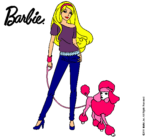 Barbie con look moderno