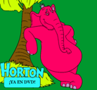 Dibujo Horton pintado por NATI66