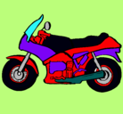 Dibujo Motocicleta pintado por javichupichu