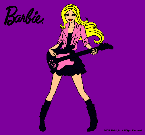 Barbie guitarrista