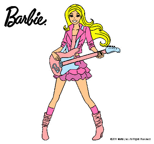 Barbie guitarrista