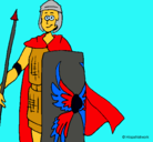Dibujo Soldado romano II pintado por ignacio42
