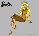 Dibujo Barbie moderna pintado por Mirene