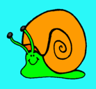 Dibujo Caracol  pintado por vgvg