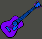 Dibujo Guitarra española II pintado por iratze