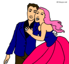 Dibujo Marido y mujer pintado por ftrkiutfftft