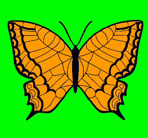 Dibujo Mariposa pintado por Vannessa
