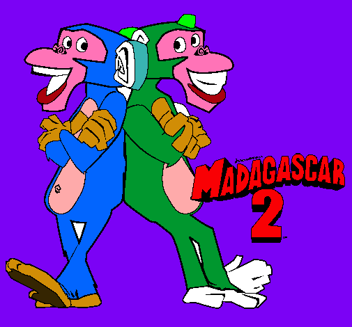 Madagascar 2 Manson y Phil 2