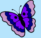 Dibujo Mariposa pintado por sandia