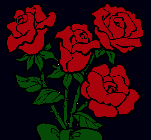 Ramo de rosas