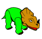 Dibujo Triceratops II pintado por YOHGH
