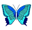 Dibujo Mariposa pintado por elfranki