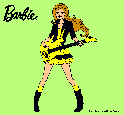 Barbie guitarrista