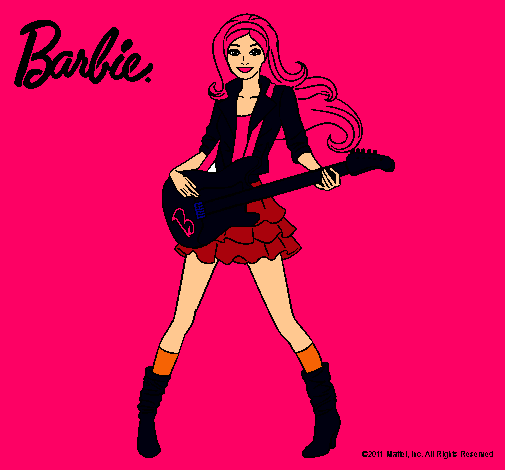 Barbie guitarrista