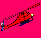Dibujo Helicóptero de juguete pintado por hguo