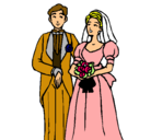 Dibujo Marido y mujer III pintado por madalena