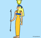 Dibujo Hathor pintado por sarah-blue