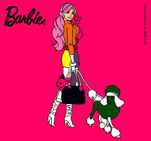 Barbie elegante