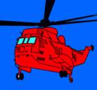 Dibujo Helicóptero al rescate pintado por ZXCCBVNMASDD