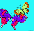 Dibujo Mariposas pintado por georpop