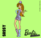 Dibujo Barbie Fashionista 2 pintado por DJ5799