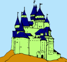 Dibujo Castillo medieval pintado por juno_288