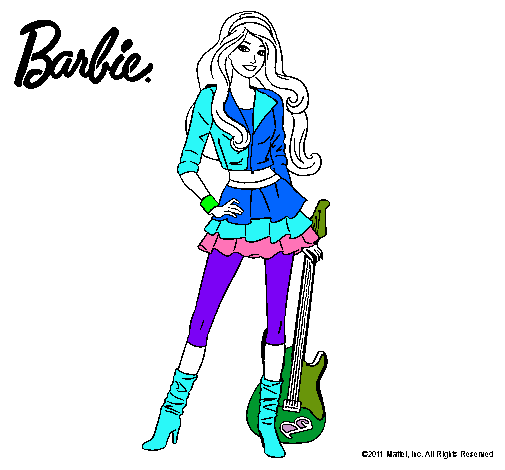 Barbie rockera