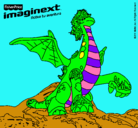 Dibujo Imaginext 9 pintado por kjabyg