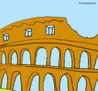 Dibujo Coliseo pintado por AtusMaximo