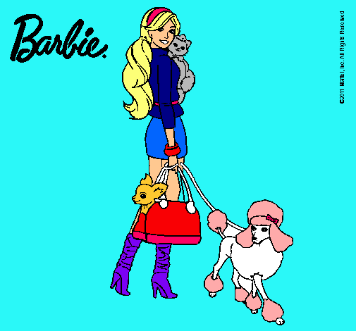 Barbie elegante