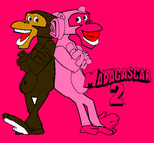 Madagascar 2 Manson y Phil 2