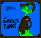 Dibujo Rango pintado por german