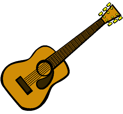 Dibujo Guitarra española II pintado por juan2310