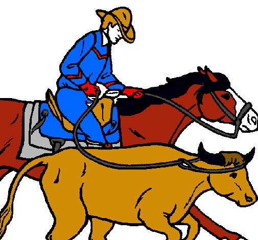 Vaquero y vaca