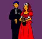 Dibujo Marido y mujer III pintado por jeanet