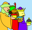 Dibujo Los Reyes Magos 3 pintado por DJ5799
