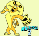 Dibujo Madagascar 2 Alex 2 pintado por BUSTAFANS